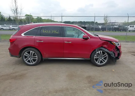 2018 Acura Mdx Advance Entertainment Pkgs из США, поврежденный, VIN 5J8YD3H9XJL004635